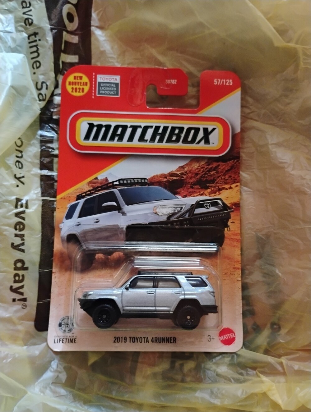 Matchbox 2019 Toyota 4Runner 57/125 Brand New Sealed Factory Packaging